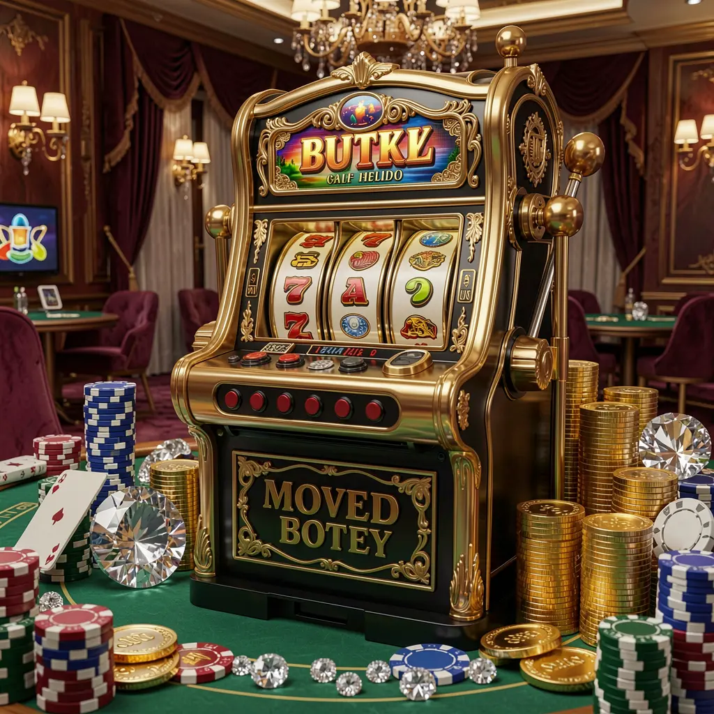 MMM 999 – Experience premium slot entertainment for players in Bangladesh Elegant black and gold slot machine with triple lucky sevens and casino chips highlighting the premium slot gaming experience at MMM 999 for Bangladesh players